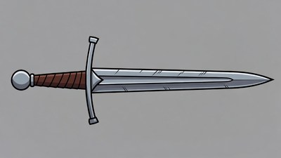 Medieval Sword Illustration