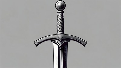 Medieval Sword Illustration