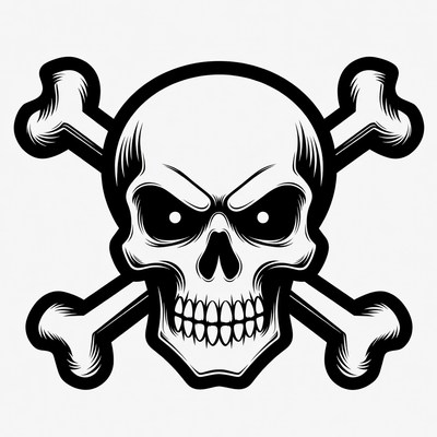 Skull and Crossbones Symbol