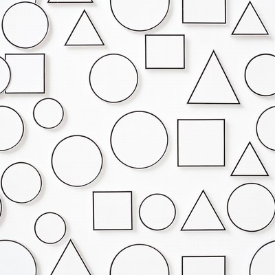 Geometric Shapes Seamless Pattern