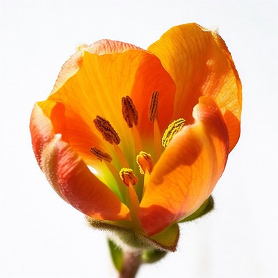 Orange California Poppy Flower