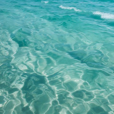Turquoise Ocean Waves