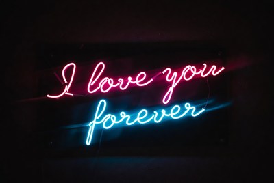 I Love You Forever Neon Sign