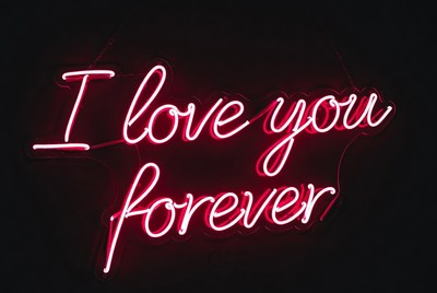 I Love You Forever Neon Sign