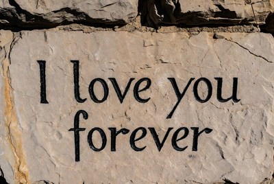 I Love You Forever Stone