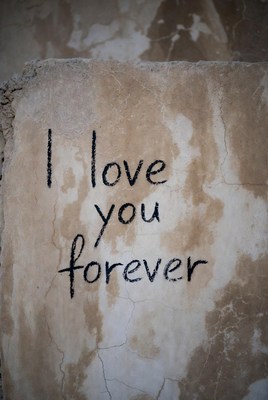 I Love You Forever Wall Graffiti