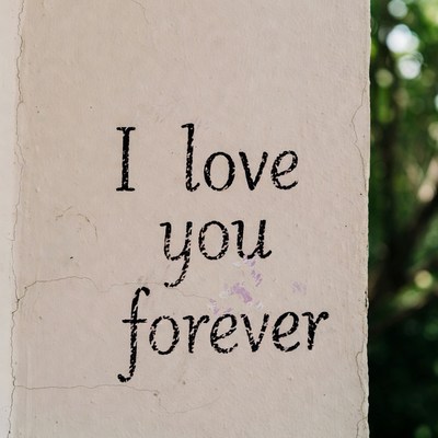 I Love You Forever graffiti
