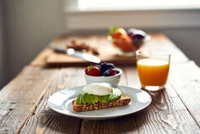 Avocado Toast with Poached Egg