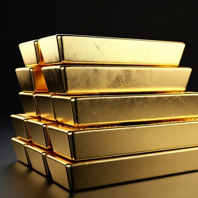 Stack of Gold Bars