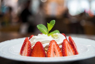 Strawberry Dessert with Whipped Cream