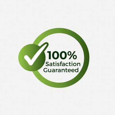 100% Satisfaction Guaranteed Badge