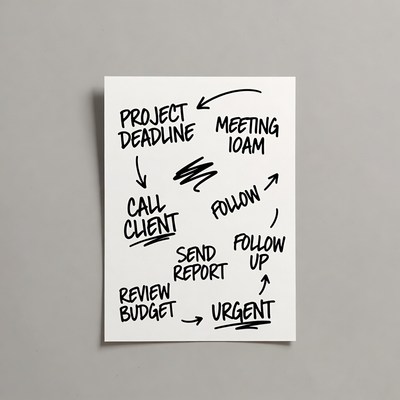 Project Management Workflow Diagram