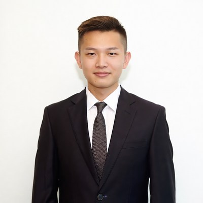 Asian man in suit