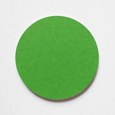 Bright Green Circle