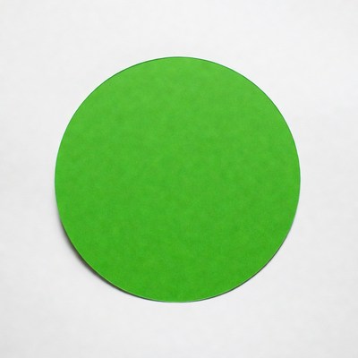 Bright Green Circle