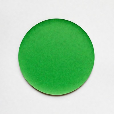 Bright Green Circle