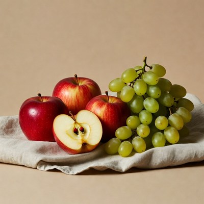 Red Apples and Green Grapes