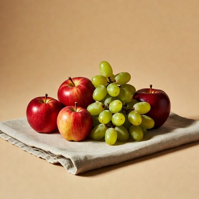 Red Apples and Green Grapes