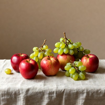 Red Apples and Green Grapes