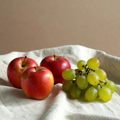 Red Apples and Green Grapes