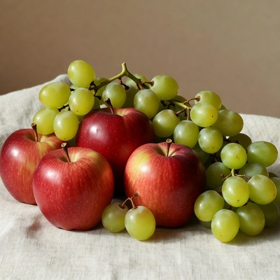 Red Apples and Green Grapes