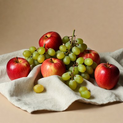 Red Apples and Green Grapes