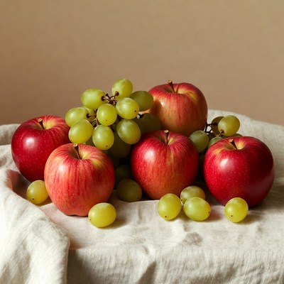Red Apples and Green Grapes