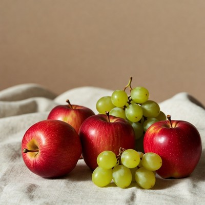 Red Apples and Green Grapes