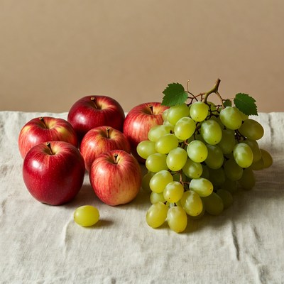 Red Apples and Green Grapes