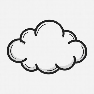 Cartoon Cloud Illustration