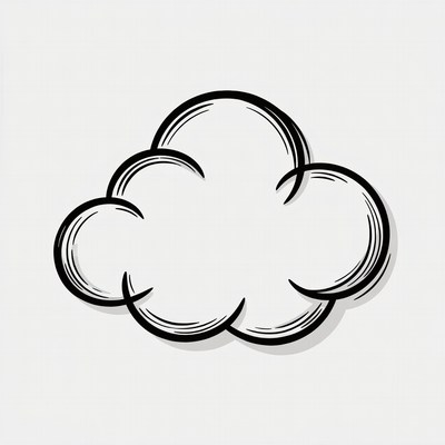 Hand-drawn Cloud Illustration