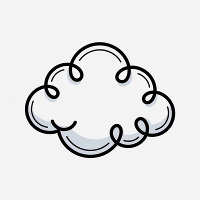 Cartoon Cloud Illustration