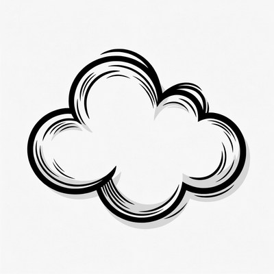 Hand-drawn Cloud Illustration
