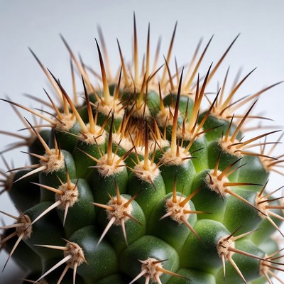 Spiny Green Barrel Cactus