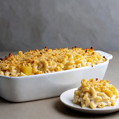Creamy Mac and Cheese with Breadcrumbs