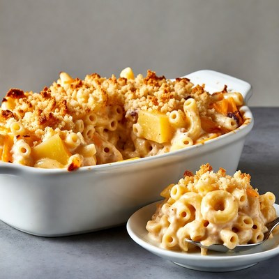 Creamy Mac and Cheese with Breadcrumbs