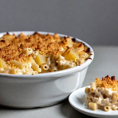 Creamy Mac and Cheese with Breadcrumbs