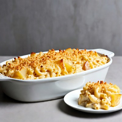 Creamy Mac and Cheese with Breadcrumbs