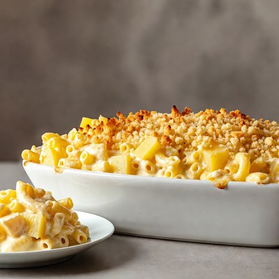 Creamy Mac and Cheese with Breadcrumbs