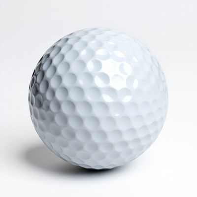White Golf Ball