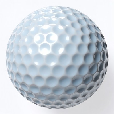 White Golf Ball