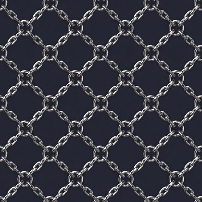 Black Chain Link Fence Texture