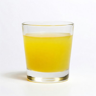 Glass of orange juice