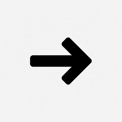 Black Right Arrow Icon