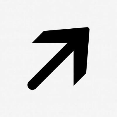 Black right arrow icon