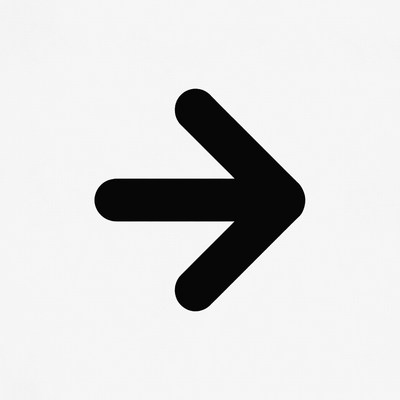 Black right arrow icon