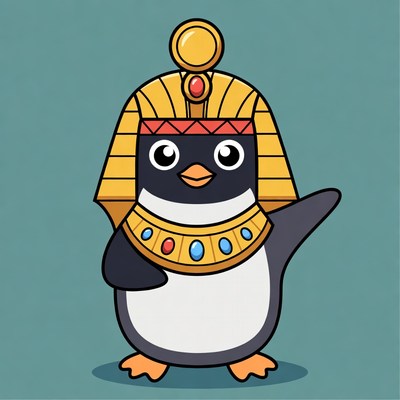 Pharaoh Penguin Waving