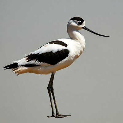 Black-necked Stilt standing
