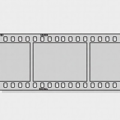 Empty Film Strip Frames