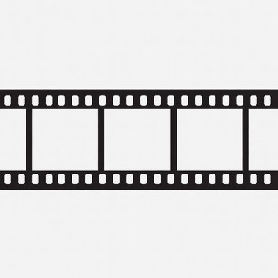 Film Strip with Empty Frames